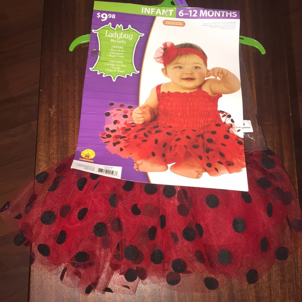 NWT Lady bug costume